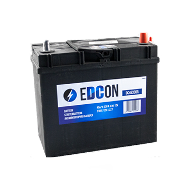 Аккумуляторная батарея EDCON DC45330R, 12В 45А/ч