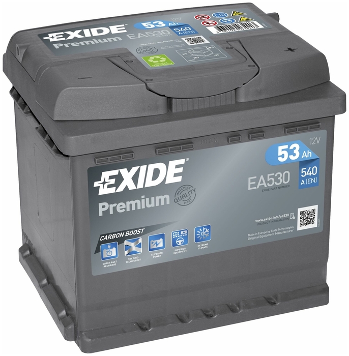 Аккумуляторная батарея EXIDE EA530 
