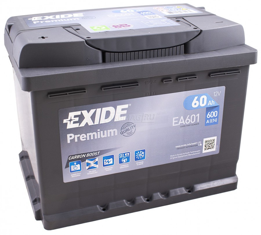 Аккумуляторная батарея EXIDE EA601 