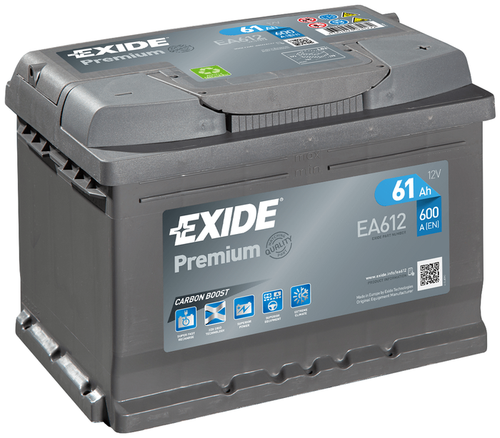 Аккумуляторная батарея EXIDE EA612 