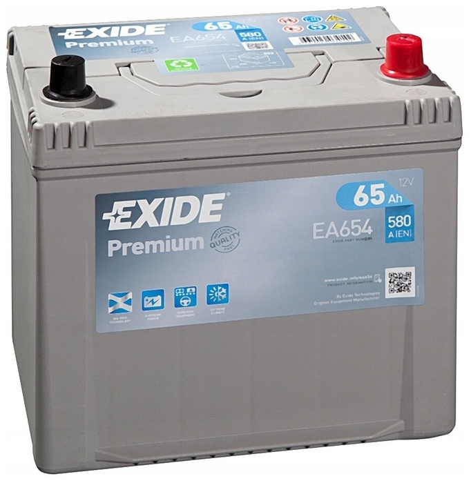 Аккумуляторная батарея EXIDE EA654 