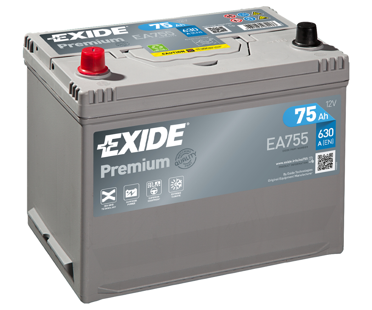 Аккумуляторная батарея EXIDE EA755 