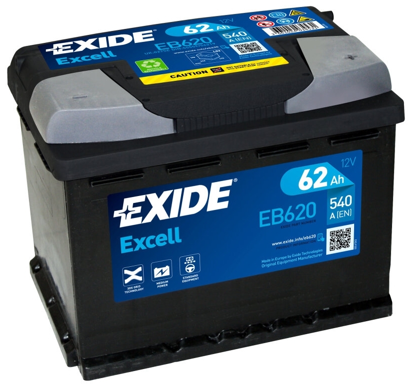 Аккумуляторная батарея EXIDE EB620 
