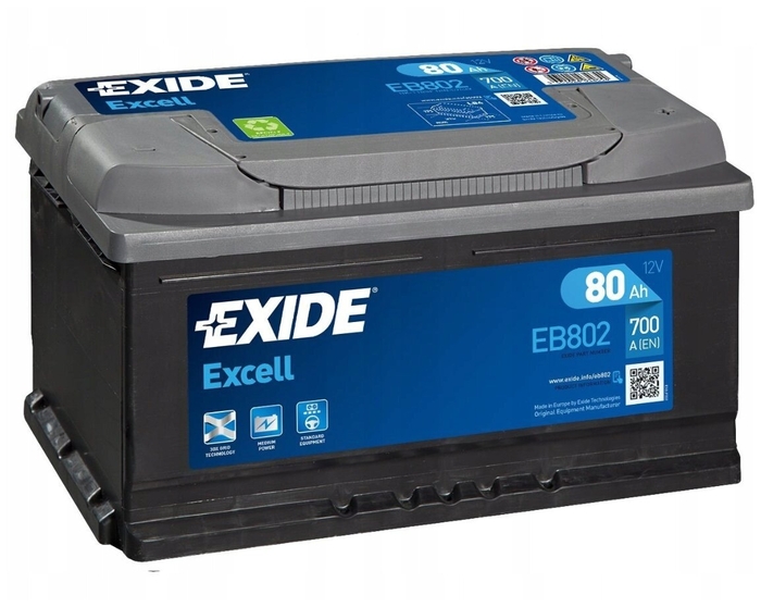 Аккумуляторная батарея EXIDE EB802 
