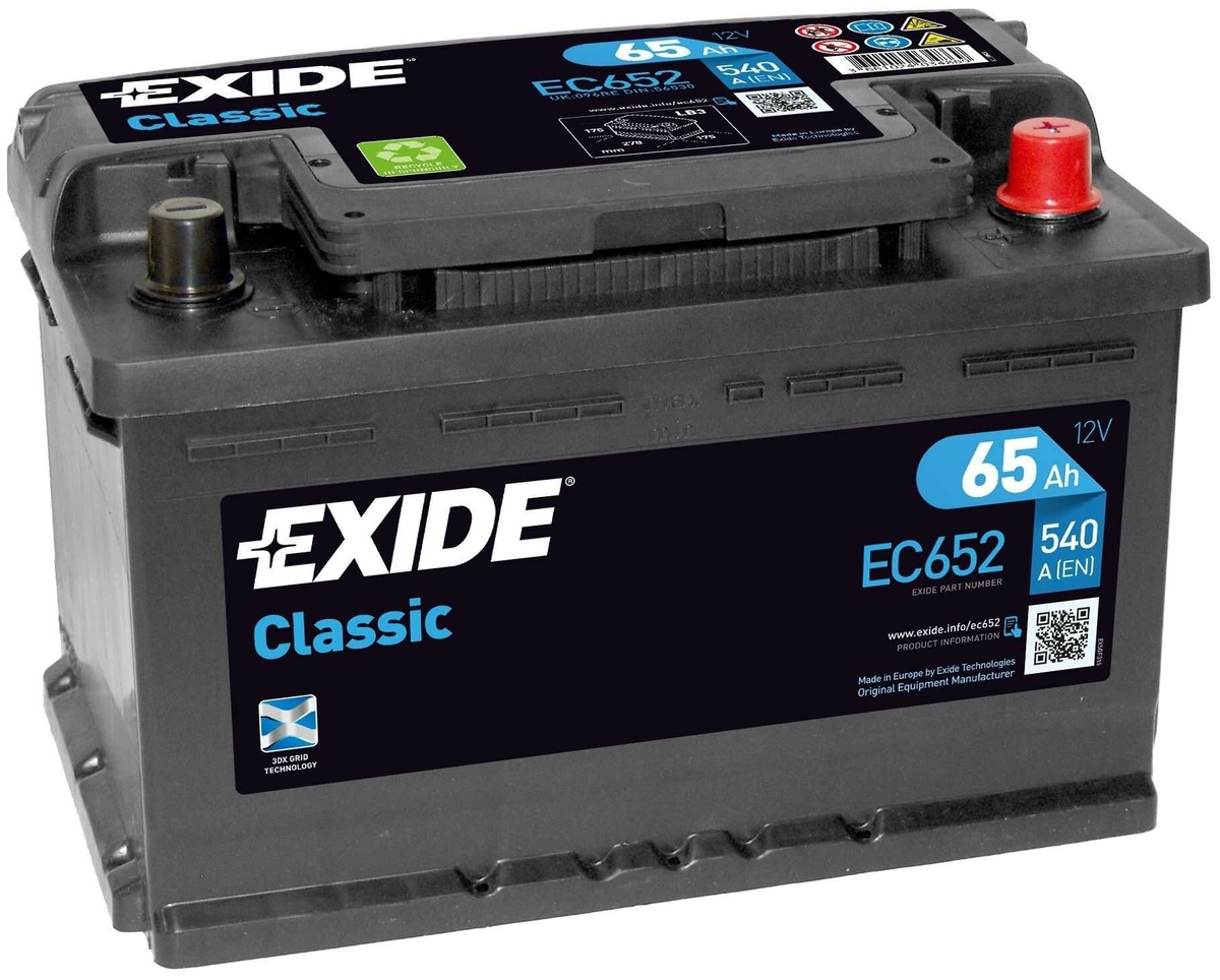 Аккумуляторная батарея EXIDE EC652 