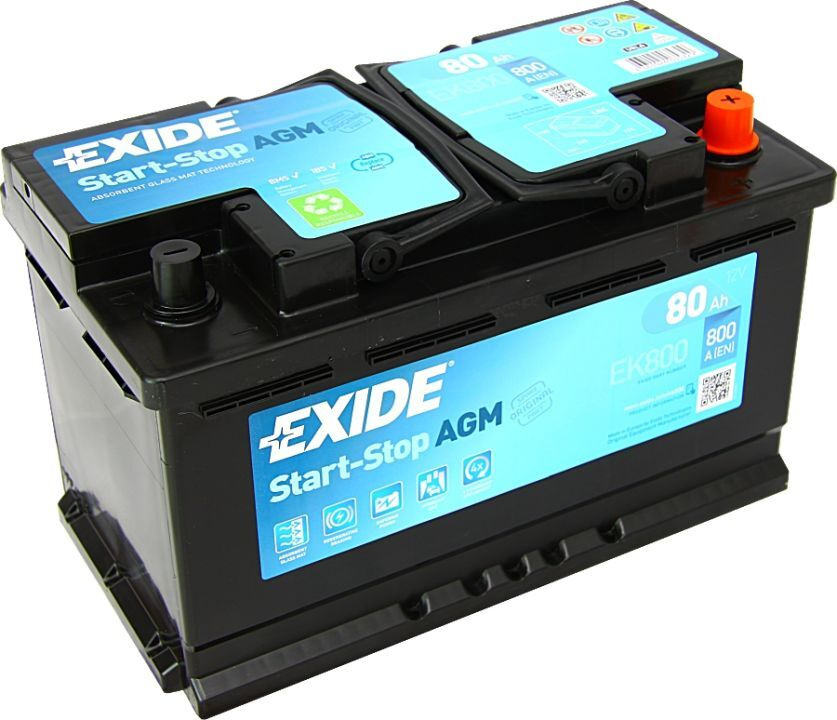 Аккумуляторная батарея EXIDE EK800 