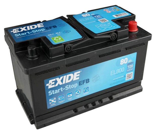 Аккумуляторная батарея EXIDE EL800 