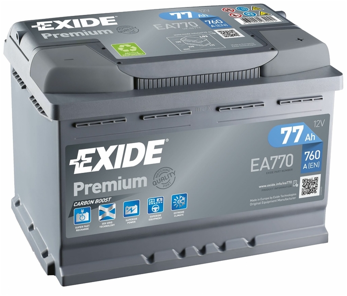 Аккумуляторная батарея EXIDE EA770 